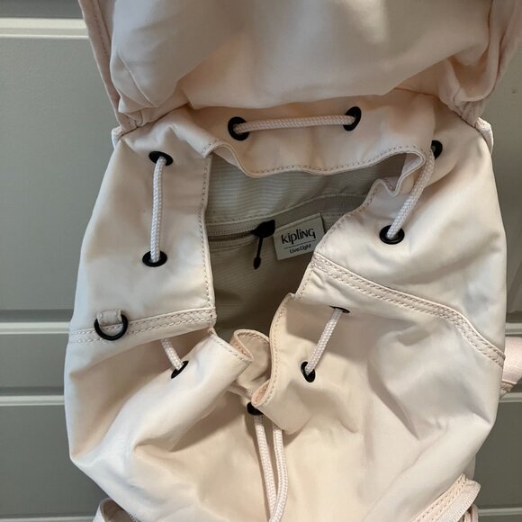Kipling light pink backpack main image 6